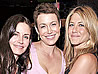 Jennifer Aniston, Mary Fanaro & Courtney Cox - dinner party in honor Jeffrey Sachs and Millennium Promise